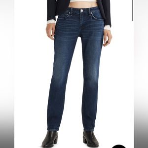 NWOT Rag & Bone Dre Low- Rise Slim Boyfriend Jeans